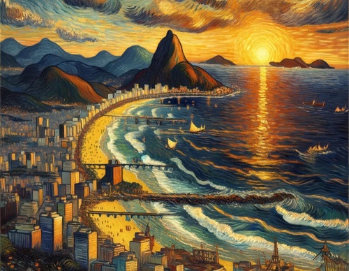 Galeria de ilustrações de Sander van der Horst - Nova Zelândia