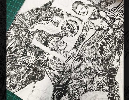 Gallery of Illustration & Graphic Works by Javier Medellin Puyou – Mexico