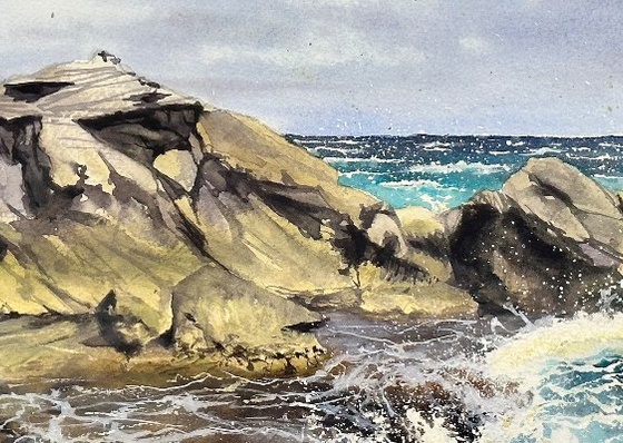 Gallery Of WaterColor Painting By Carlos Garcia - Brazil