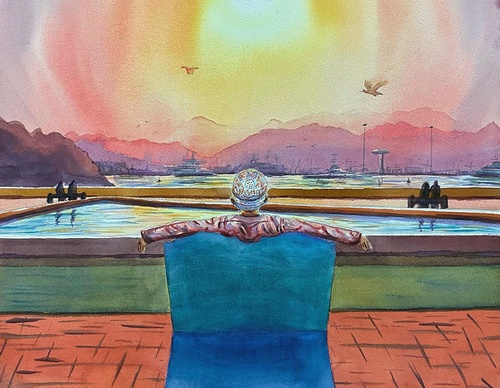 Galería de ilustraciones de Amjed Alsiyabi - Omán