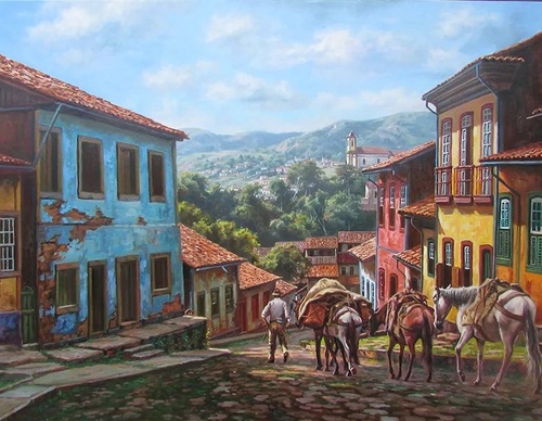 Galería de pintura de Tulio Dias - Brasil