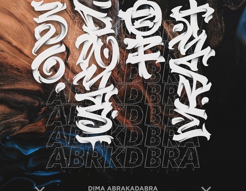 Gallery Of Calligraphy By Dima Abrakadabra - Russia