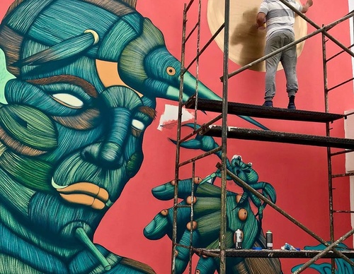 Galeria De Arte De Rua De Carlos Segovia - México