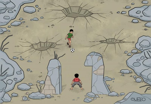 The World Cup Effect Football makes you forget all the bad things in the world for a while. I don't know if that's a good thing or a bad thing... What