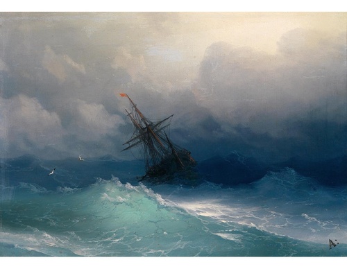 Gallery of Painting by Ivan Constantinovich Aivazovsky - Russia