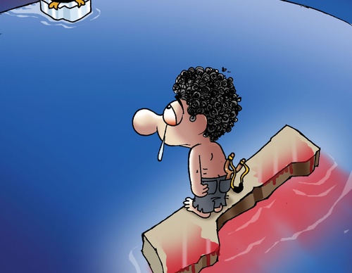 Galería de caricaturas sobre el genocidio de Gaza