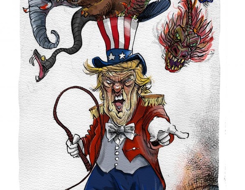 Trump Show El mejor espectáculo del Circo Trump, Caos mundial.