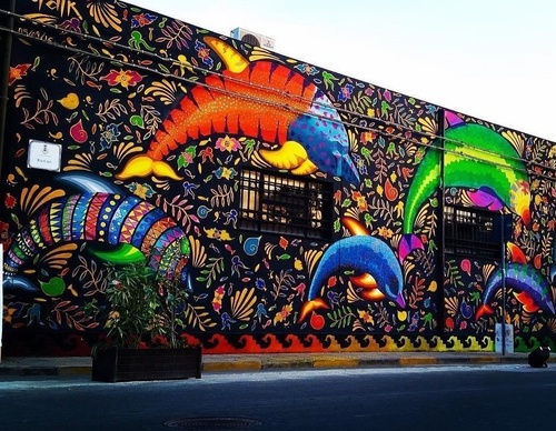 Galería de arte callejero de Spaik - México