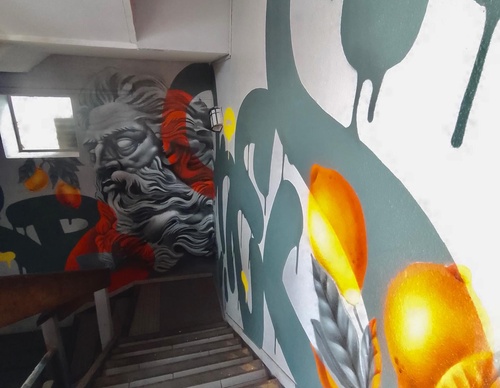 Galería de arte callejero de Kevin Galassi - Chile