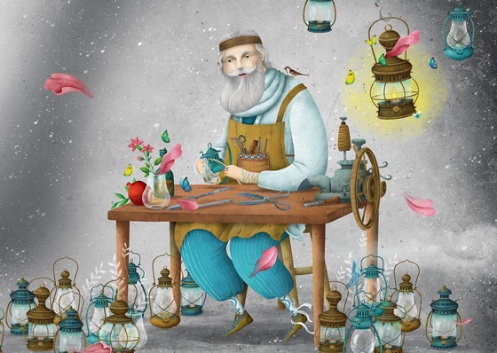 Galería de ilustraciones de Mohsen Mirzaei - Irán