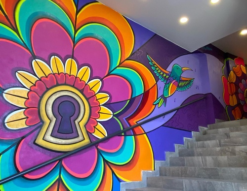 Galería de arte callejero de Metzican - México