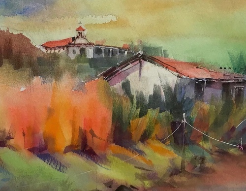 Galeria de pinturas em aquarela de Tere Lojero – México