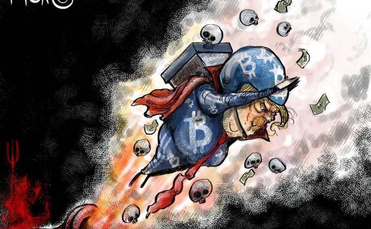 To infinity and beyond Trump's fortune skyrockets in the White House: over $2.2 billion thanks mainly to cryptocurrencies. Everything on the rise: wea