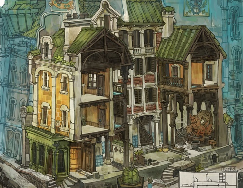 Galeria Ilustração de Tuó zhāzǐ - China