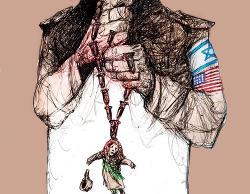 El cautiverio de niños palestinos