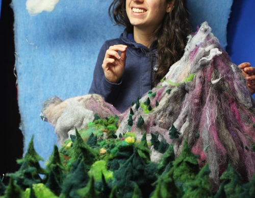 Stop motion art by Andrea Love