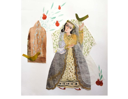 Galeria de ilustrações de Atefeh Ghorbani-Iran