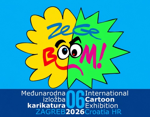 6º Concurso Internacional de Cartuns ZeGeBOOM! 2026 – Croácia