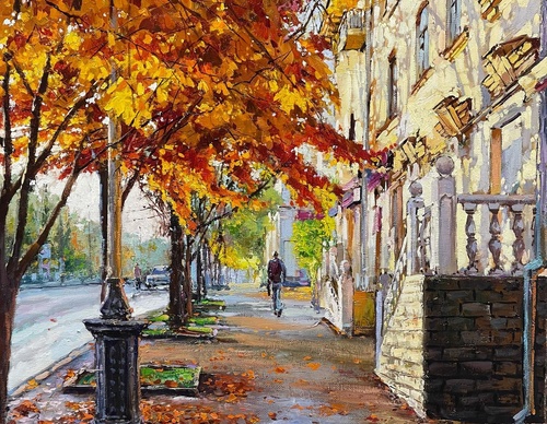 Gallery Of Watercolor Painting By Vladimir Preobrazhensky - Russia