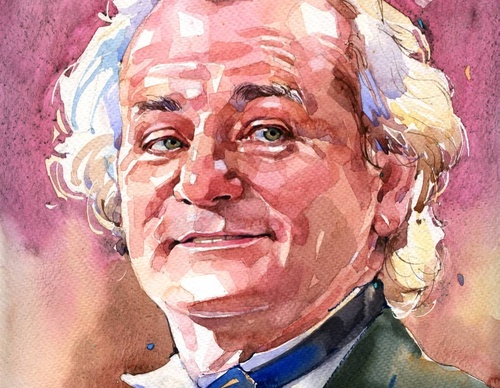 Galeria de pinturas em aquarela de Ekaterina Pahomova
