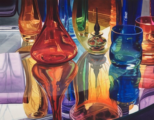 Galeria de pinturas em aquarela de Paul Jackson - EUA