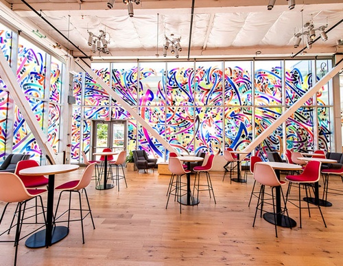 Galería de pinturas de caligrafía islámica de Nja Mahdaoui - Túnez