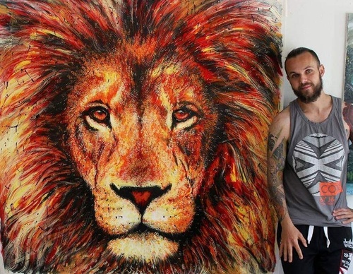 Galeria de pinturas de Dino Tomic - Croácia