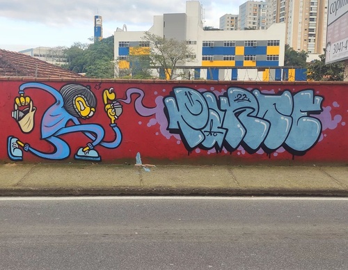 Galería de arte callejero de Parte - Brasil
