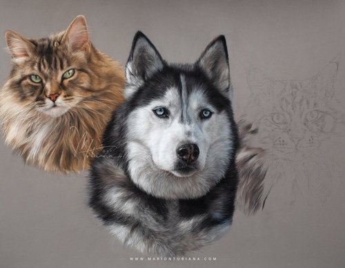 Galería de pintura realista de Tubiana Marion - Francia