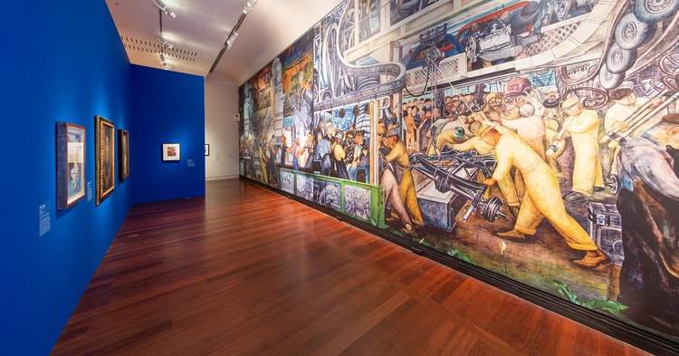 The Murals of the Revolution Museum in Cuernavaca, Morelos, Mexico