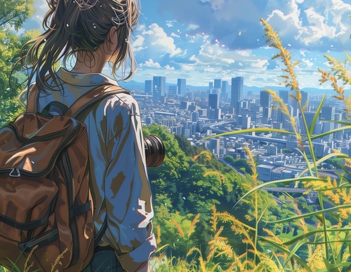 Galeria de ilustrações de Yoki Byte - Japão