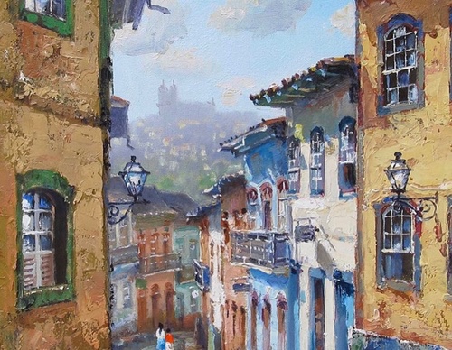 Galería de pintura de Milton Passos - Brasil