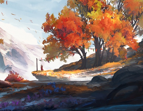 Galeria de ilustrações de Max Suleimanov - Cazaquistão