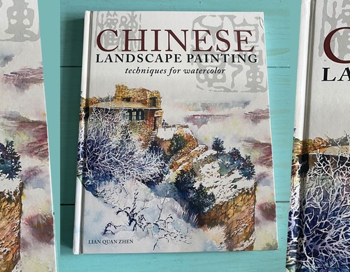 Técnicas de pintura de paisajes chinos para acuarela