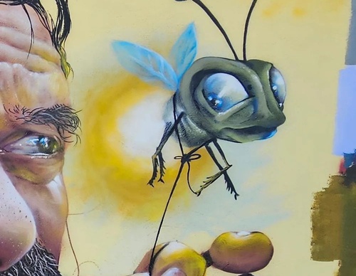 Galería de arte callejero de Nauni - España