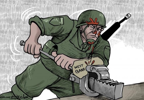 West Bank and the Israeli pressure