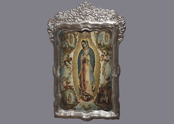 Imagem da Virgem de Guadalupe chega ao Museu do Prado