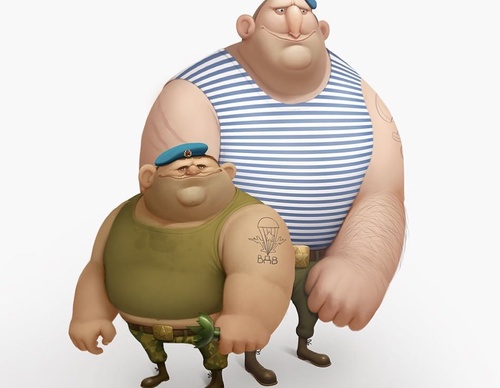 Galería de diseño de personajes por Max Kostenko-Lituania