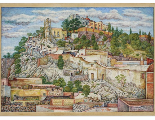 Galería de pinturas de Juan O'Gorman México