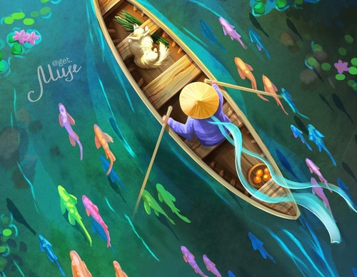 Galeria de ilustrações de Vika Muse - Ucrânia
