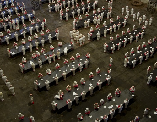 Gallery of Sculpture & Modern art by Isaac Cordal-Spain