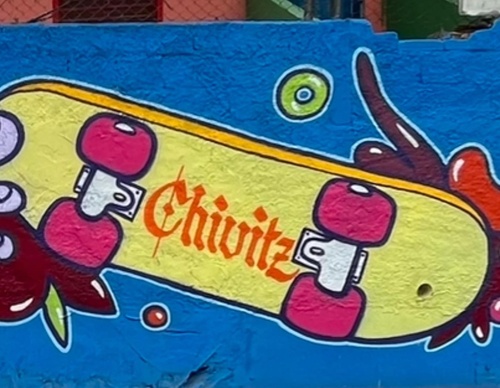 Galería de arte callejero de Chivitz - Brasil