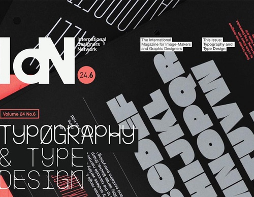 IdN Magazine, Vol. 24 No. 6: Typography & Type Design