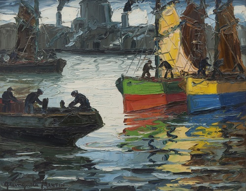 Galeria de pinturas de Benito Quinquela Martín Argentina