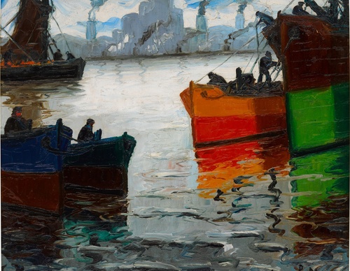 Galeria de pinturas de Benito Quinquela Martín Argentina