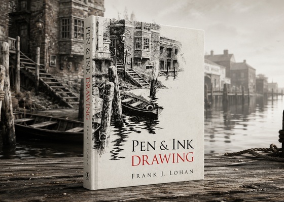 Pen and Ink Drawing by Frank J. Lohan