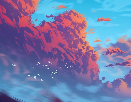 Galeria de ilustrações de Philip Sue - Nova Zelândia