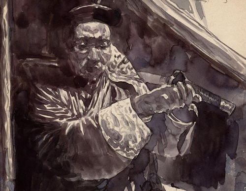 Gallery of Drawing by Gradimir Smudja-Serbia