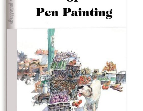 La belleza de la pintura con pluma: Técnicas de pintura con pluma del blanco y negro al color por Kevin Todd