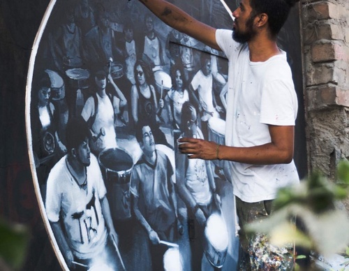 Galería de arte callejero de Paulo Villegas - México